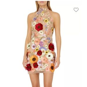 Milly Hariet 3D Floral Embroidered Dress (Taylor Swift)